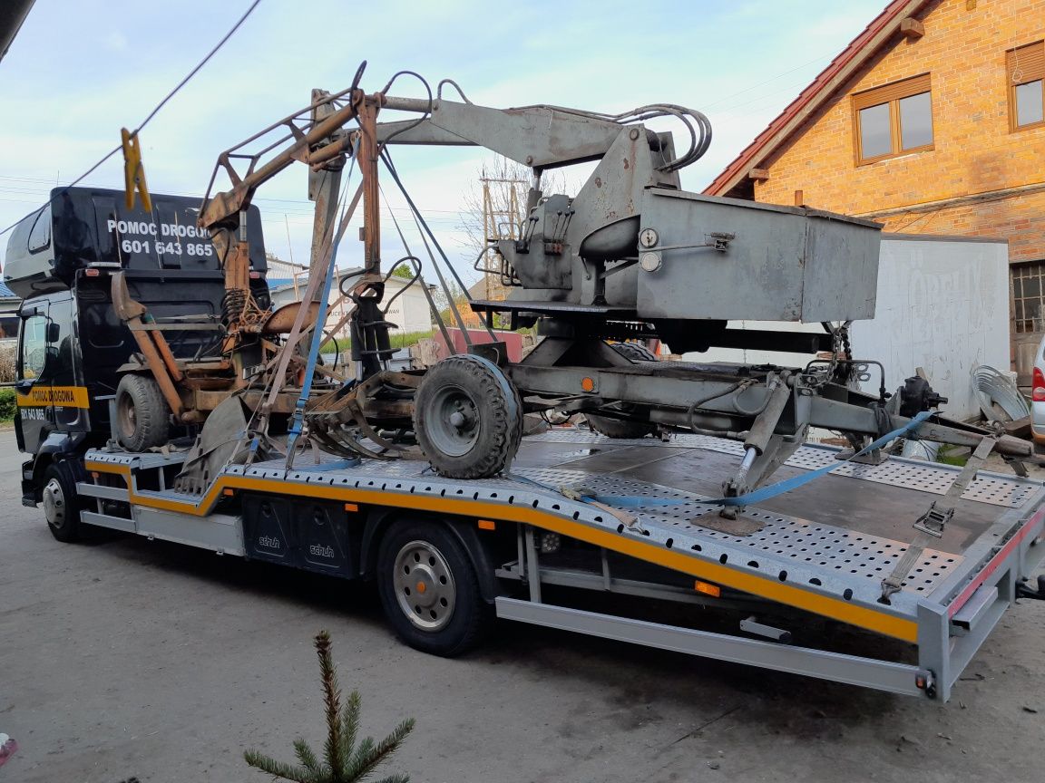 Pomoc drogowa ciężarowa holowanie Leszno Rawicz Gostyń Góra trasa S 5