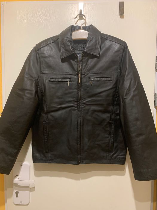 Kurtka skórzana męska