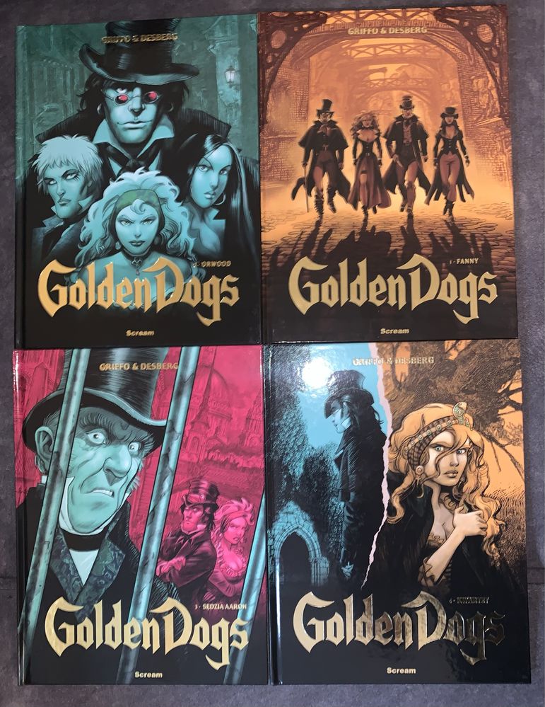 Sprzedam komiksy Golden Dogs