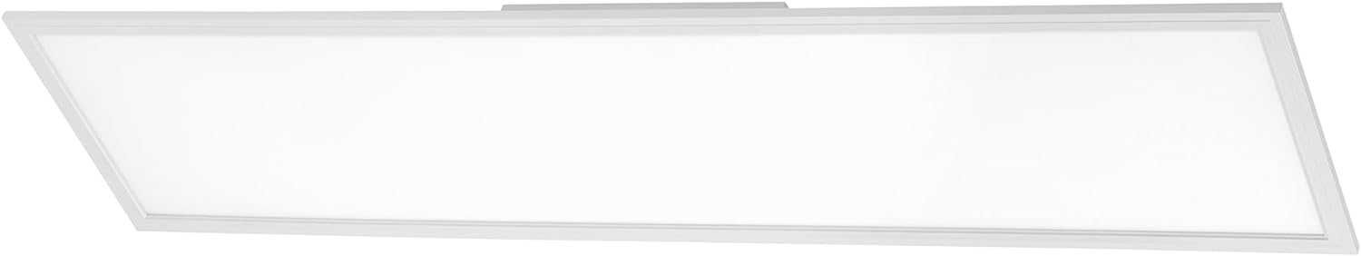 Plafon prostokątny Briloner Leuchten 119,5 x 6 cm biały