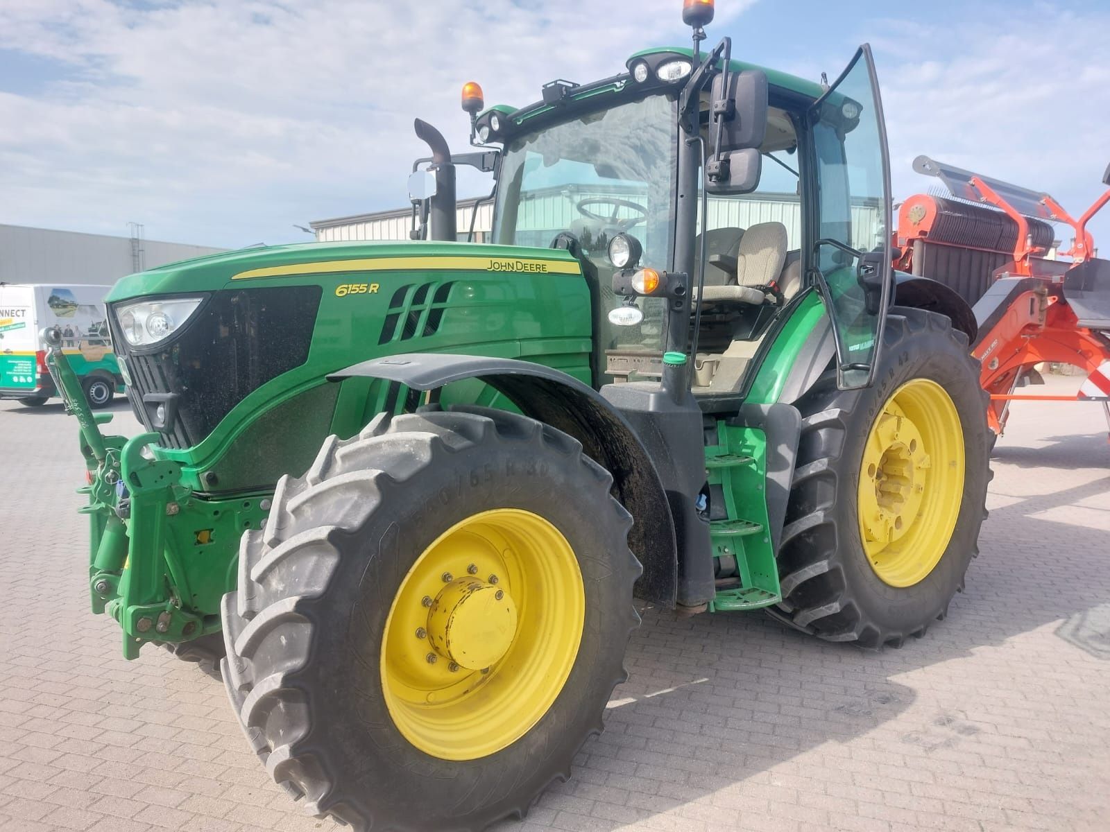 John Deere 6155R premium edition 1695 mtg  direct drive Autotrac