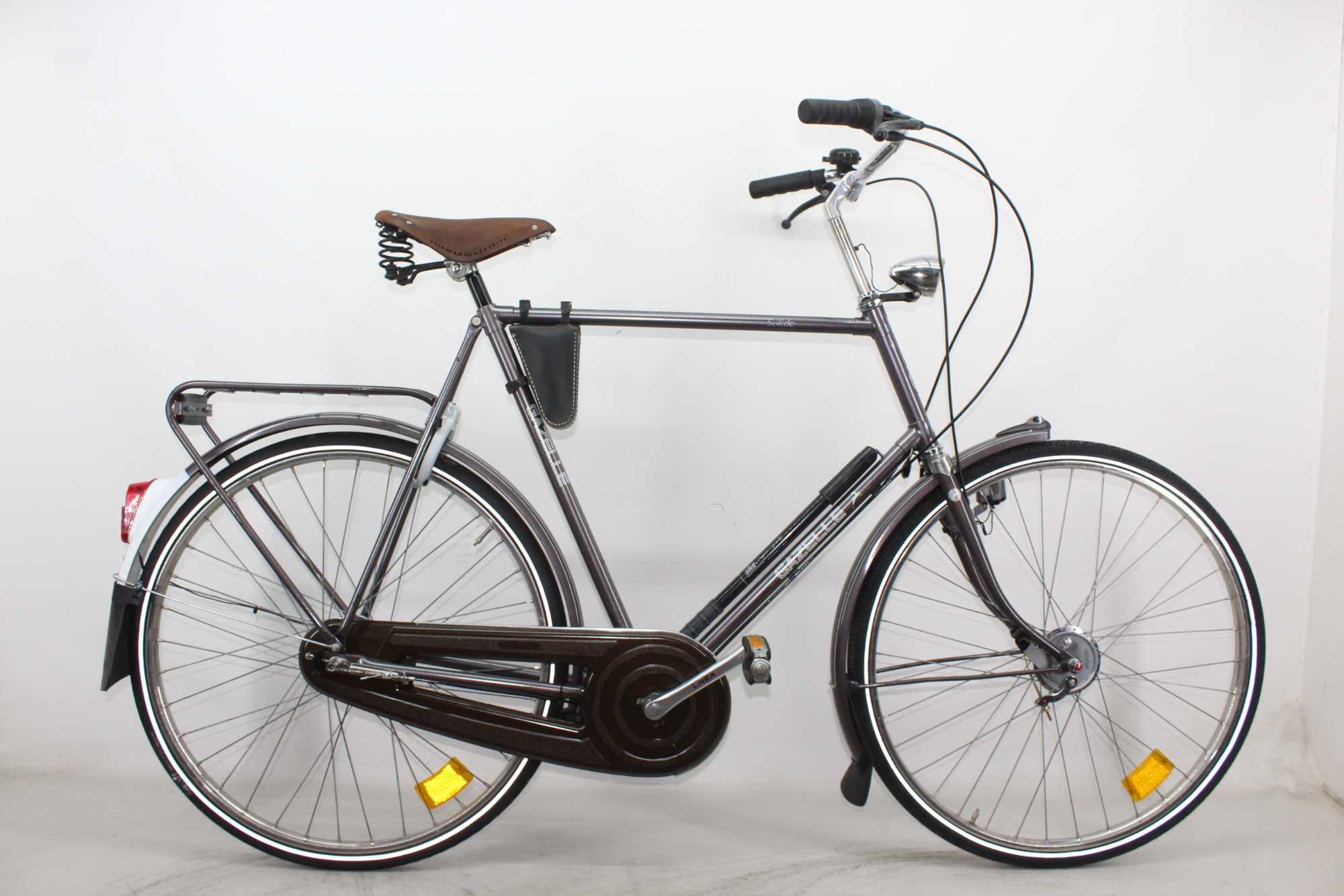 Piękny RETRO rower męski "GAZELLE" koła 28" 3 biegi w piaście