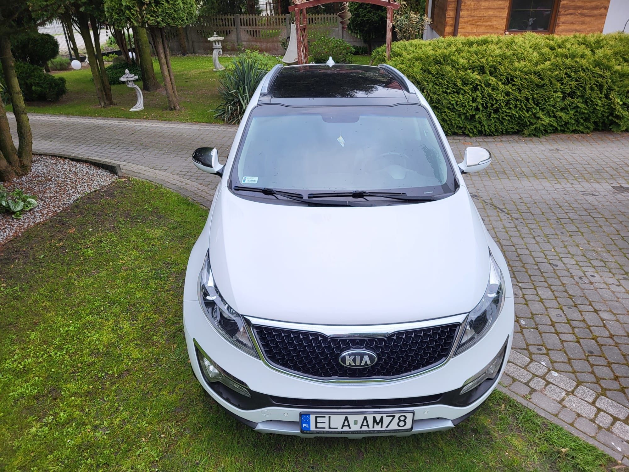 Kia Sportage Panorama Navi Skóra Led Bezwypadkowy Biała Perła