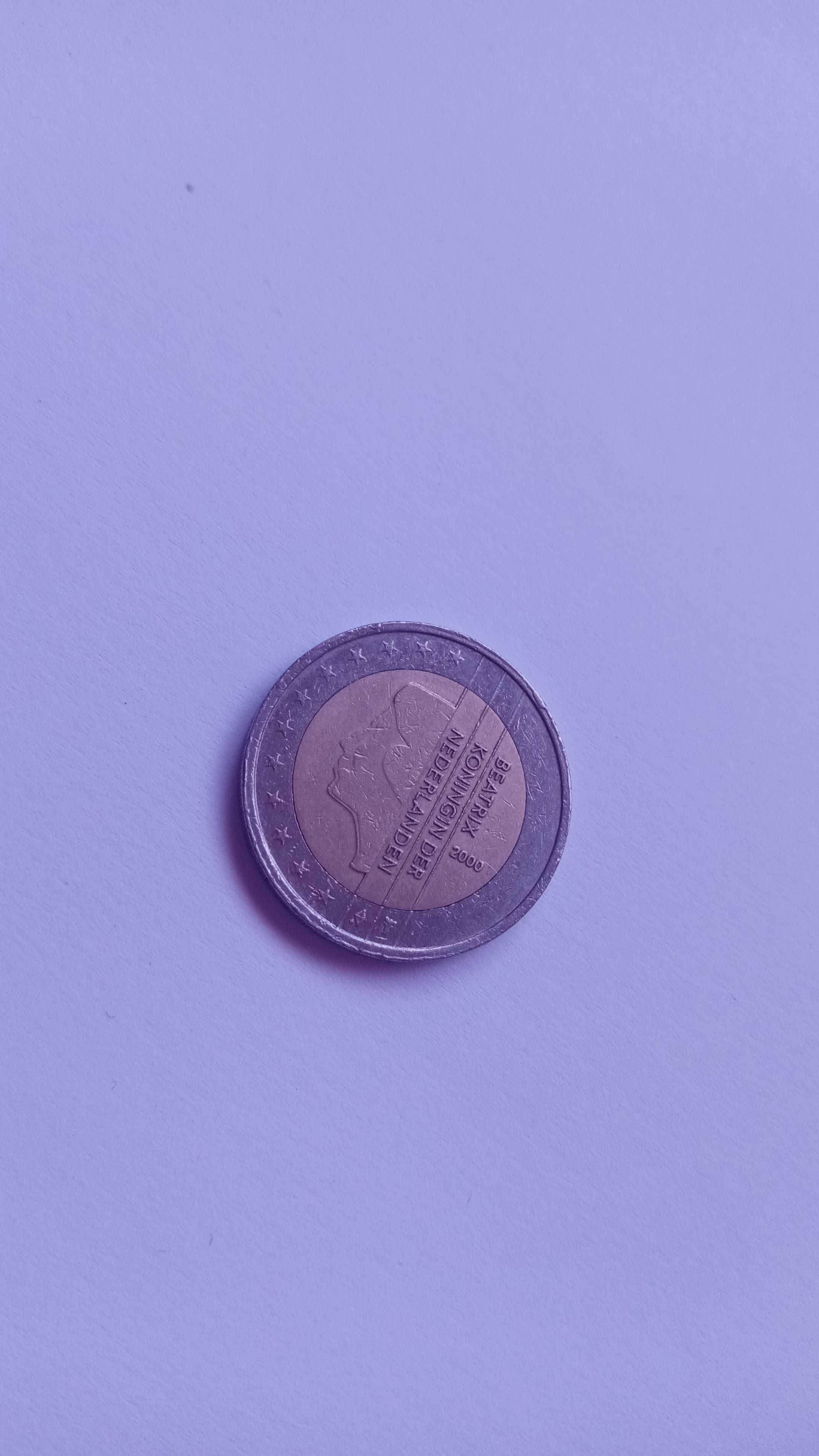 MOEDA de 2 euros beatrix koningin der nederlanden 2000