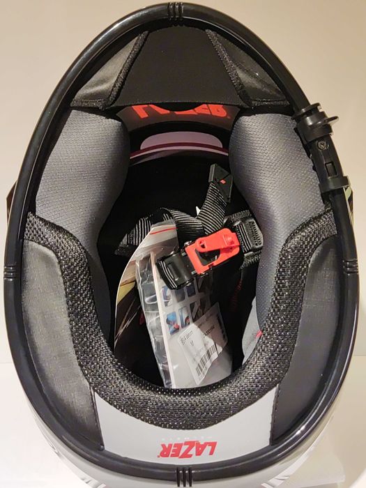 Capacete Lazer dupla-viseira mota scooter novo