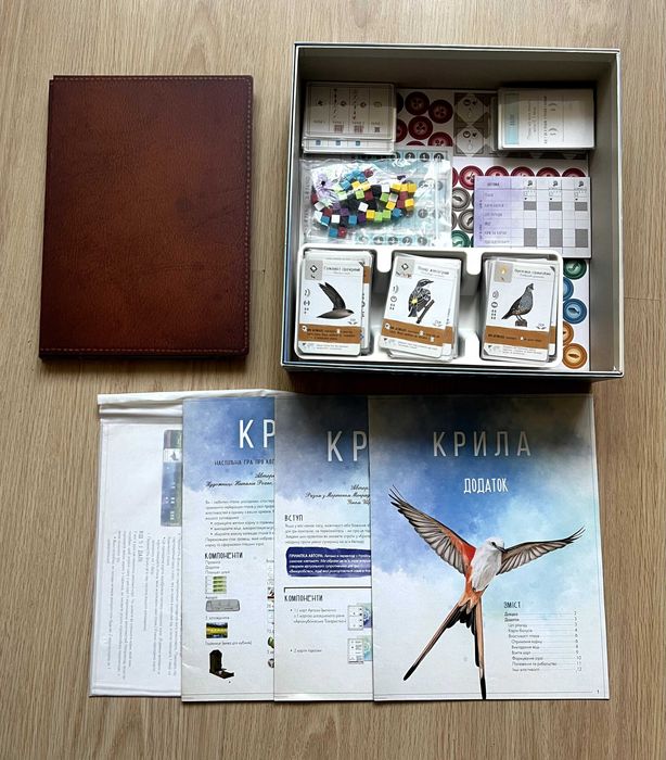 Настільна гра Крила (Wingspan)