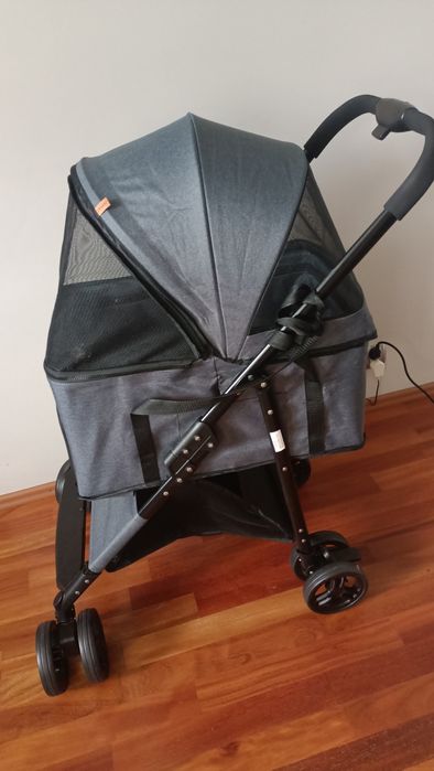 LOVPET® Wózek dla psa 2 w 1, transporter,LOVPET Wózek dla psa 2 w 1,