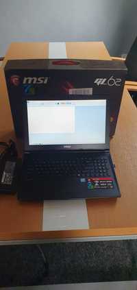 Laptop gamingowy MSI 62GL GTX1050 32 Gb ram / 1500Gb sdd