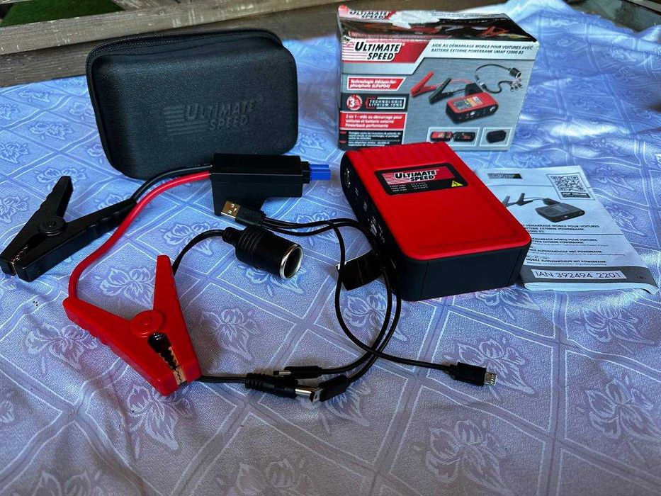 Пусковий пристрій , бустер, Power Bank Ultimate Speed UMAP 12000 B2
