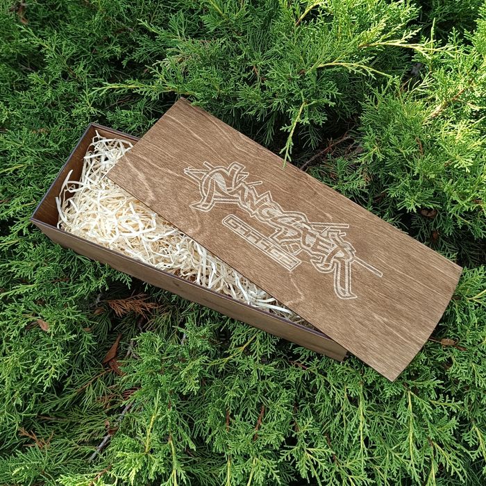 Деревянная подарочная коробка под заказ, коробка с фанеры любой размер