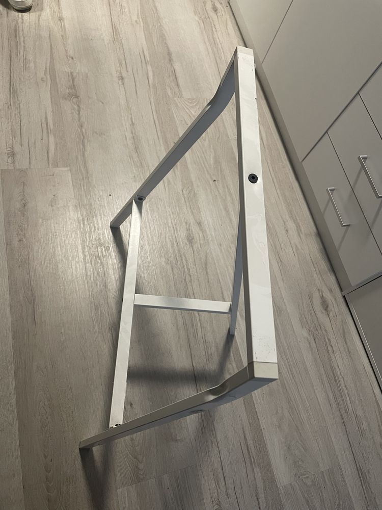 Biały blat biurka IKEA