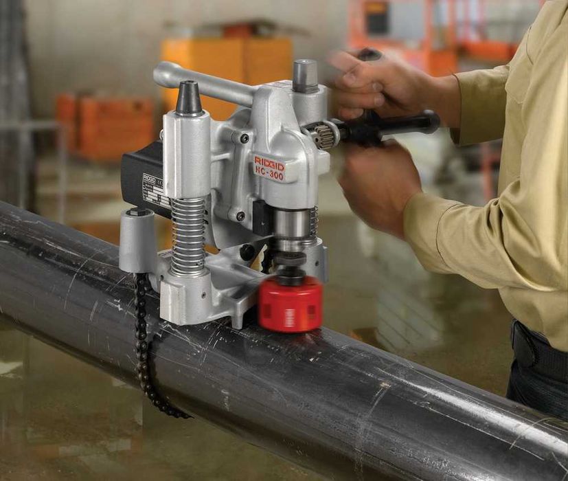 Máquina de Furar Tubos HC-300 RIDGID     JR19