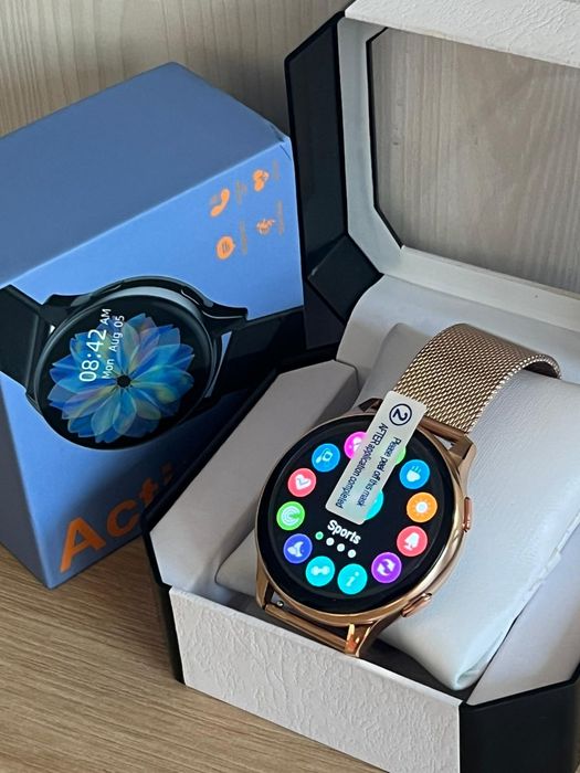Smartwatch TF2 PRO z funkcją połączeń + 2 paski + elegancki prezent!
