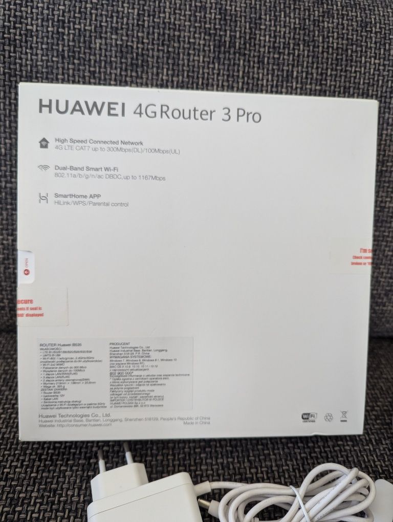 Router 4G 3 Pro karta SIM do domu internetu TV modem Huawei hotspot
