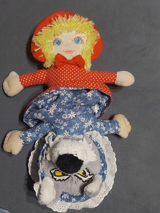 Maskotka lalka Czerwony Kapturek