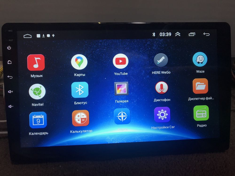 NEW 9 10 дюймів Android 2 дін Автомагнітола GPS Wifi Bluetooth