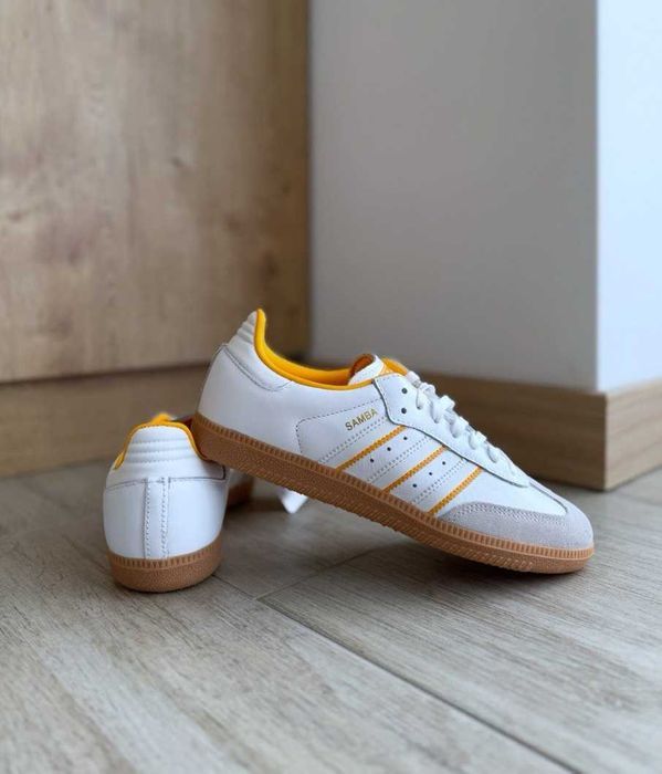 США! Жіночі кросівки Adidas Samba OG IH5582 Оригінал! Шкіра! 37-40p
