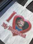 Torba tote bag pedro pascal serce heart