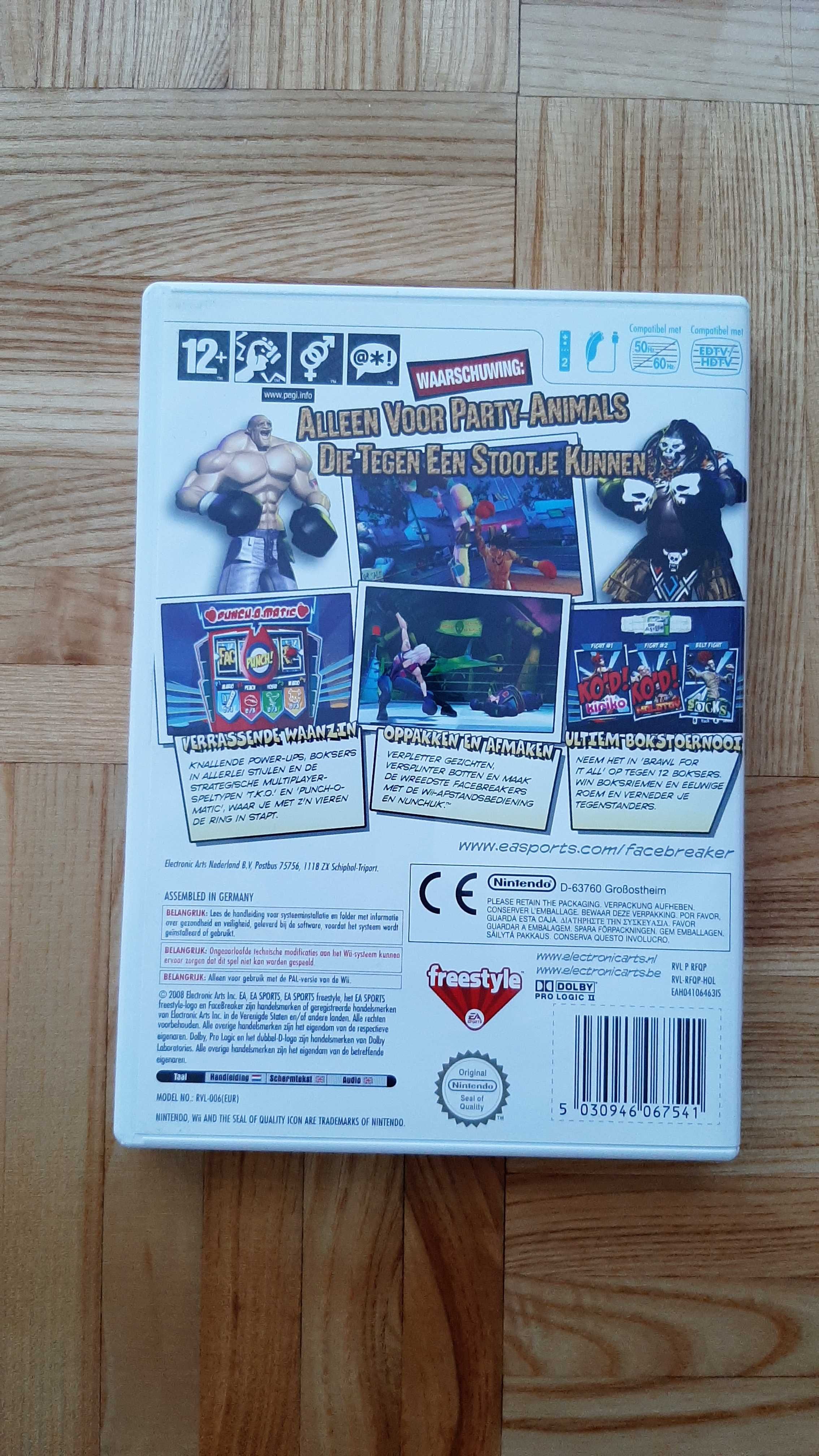 Gra FaceBreaker K.O. Party Nintendo WII