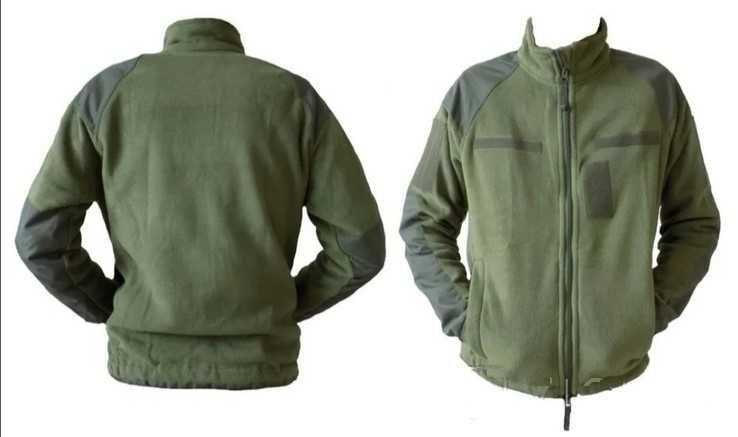 Флісова чоловича кофта фліска олива нова 2XL розмір   зріст 167-179 см