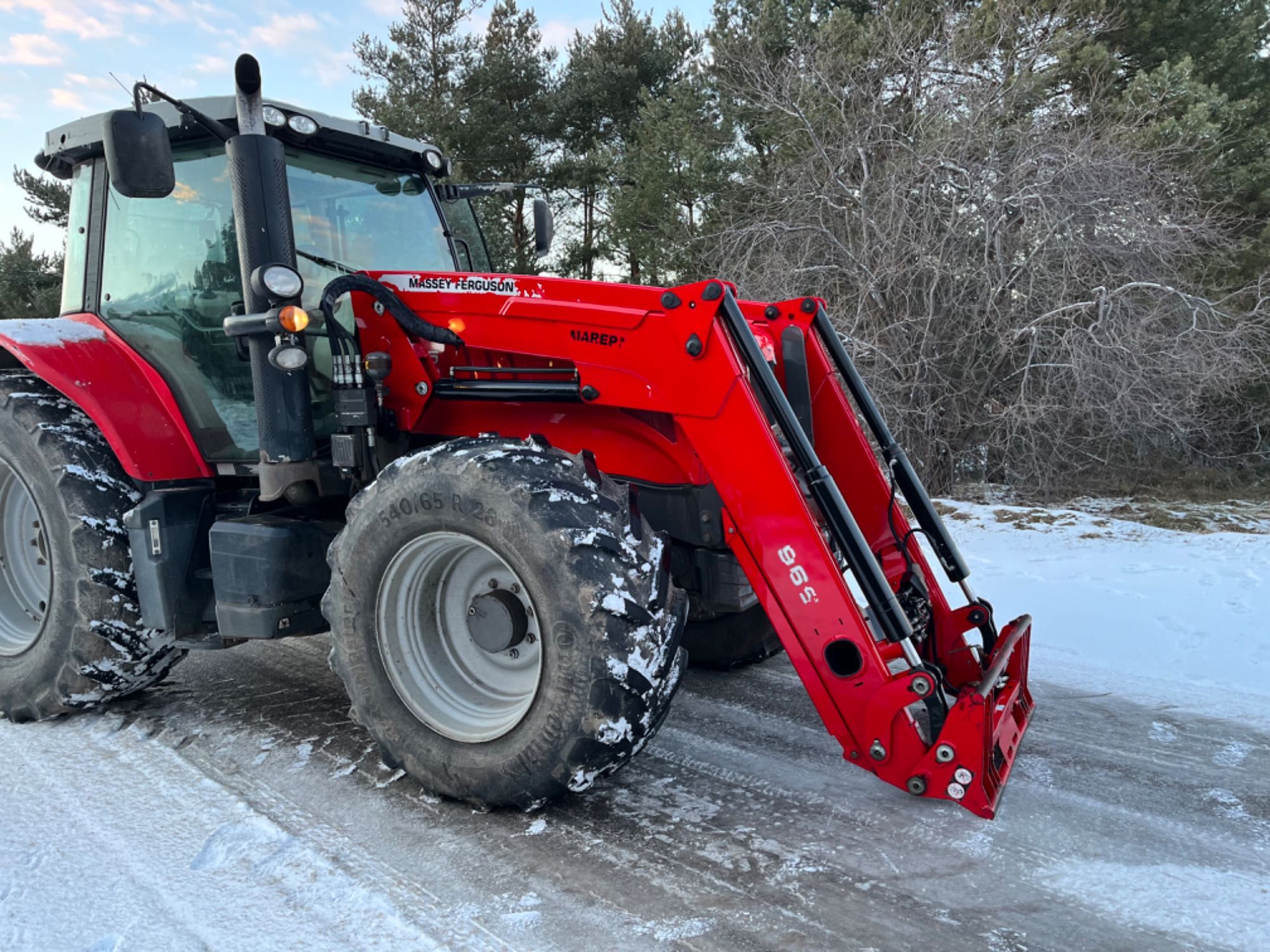 Ładowacz czołowy Quicke Q 66 massey ferguson