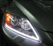30 45 60 85см Гнучкі ходові вогні з поворотом ДХО DRL LED лед пара