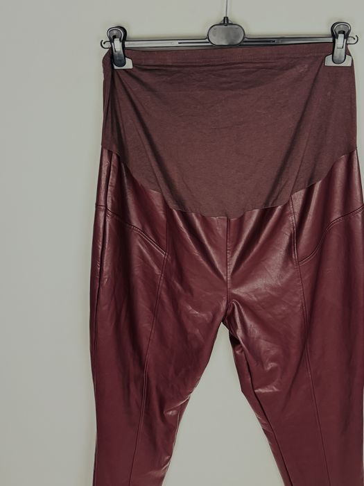 Ciążowe legginsy z materiału imitującego skórę 4XL 48 New Look