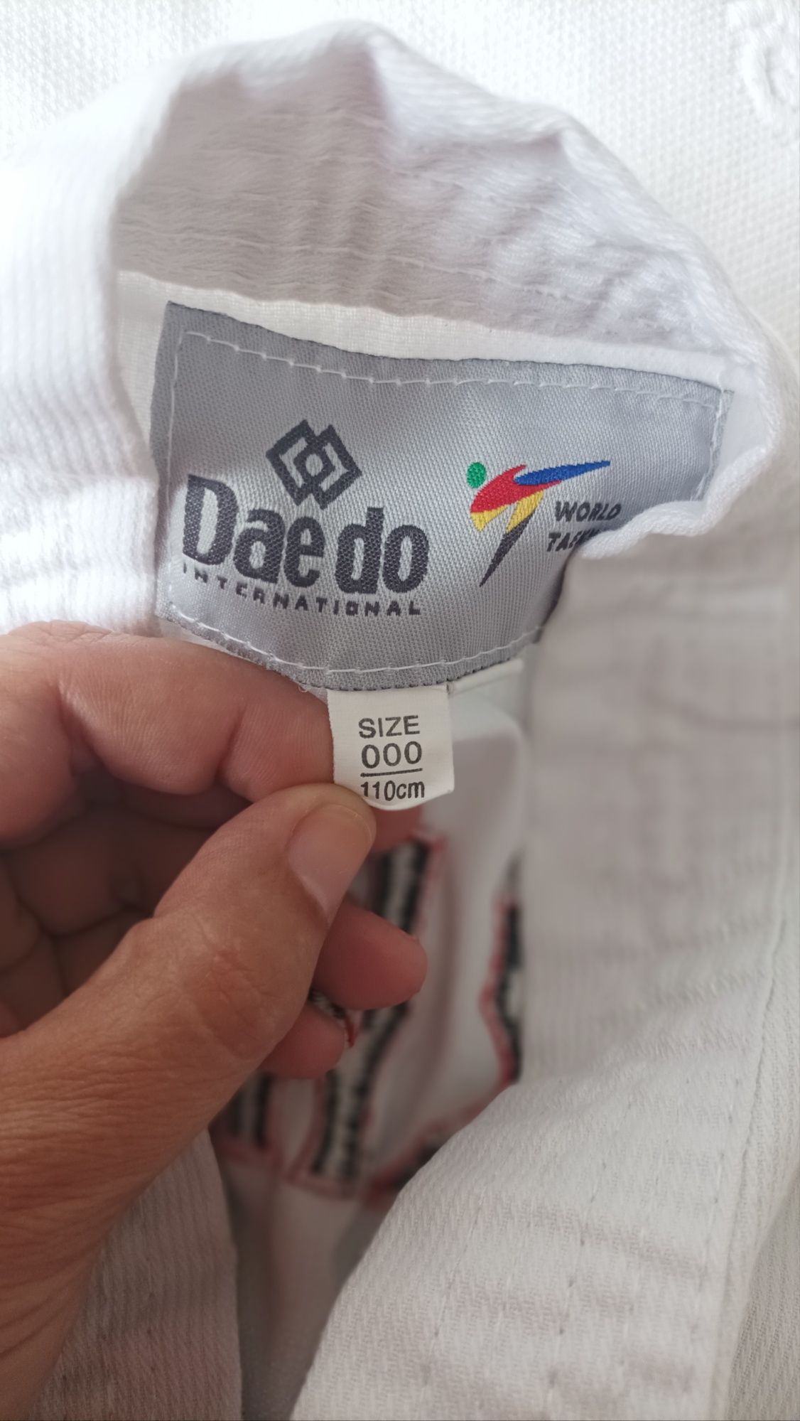 Fato Taekwondo criança