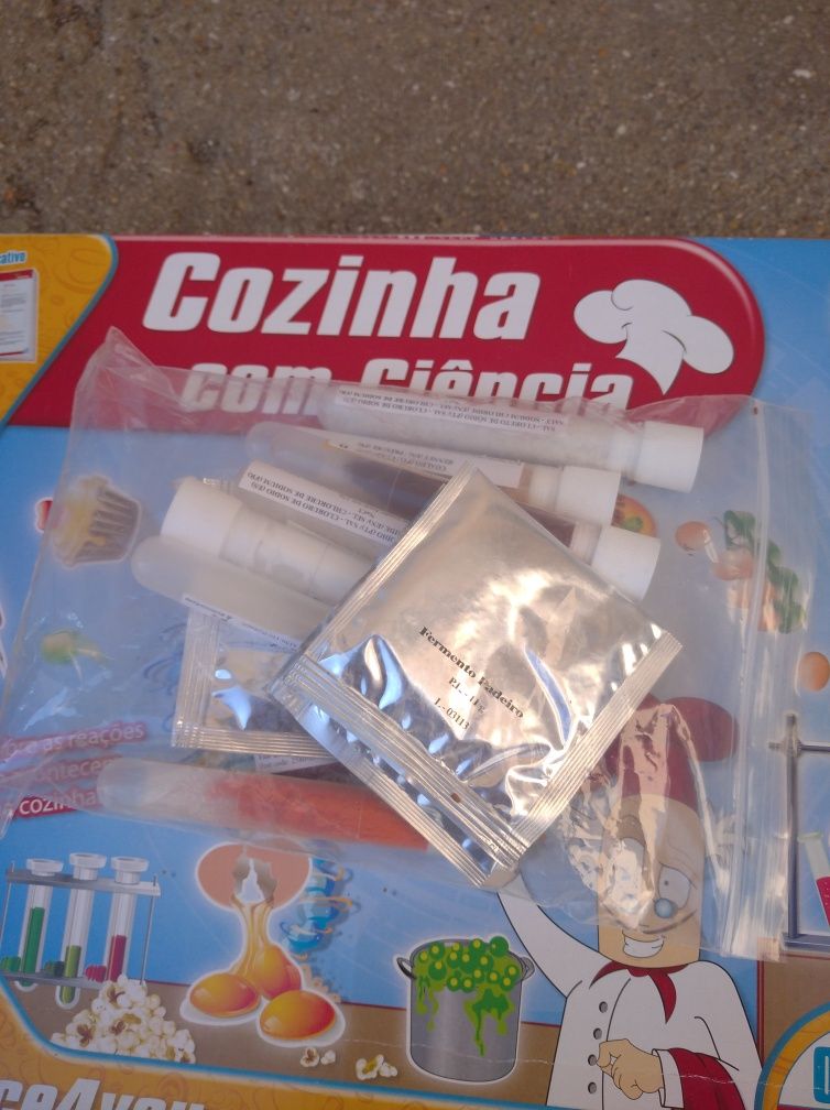 Cozinha com Ciência Science4you Kit completo