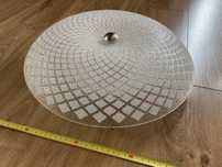 Szklany plafon lampa sufitowa 40cm