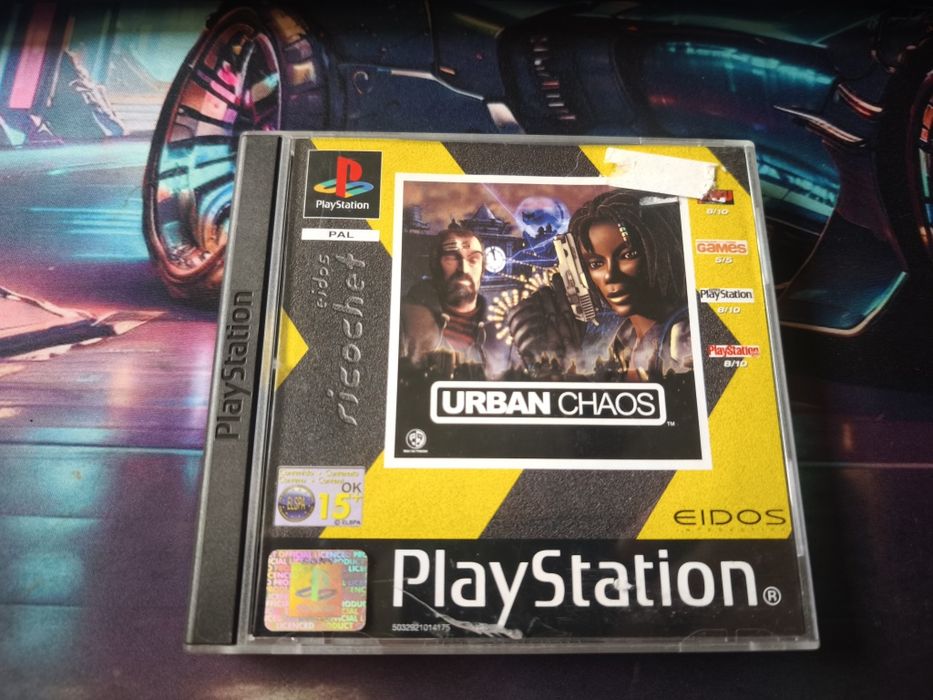 Urban Chaos Gra 3xA.Psx.PsOne.Ps1