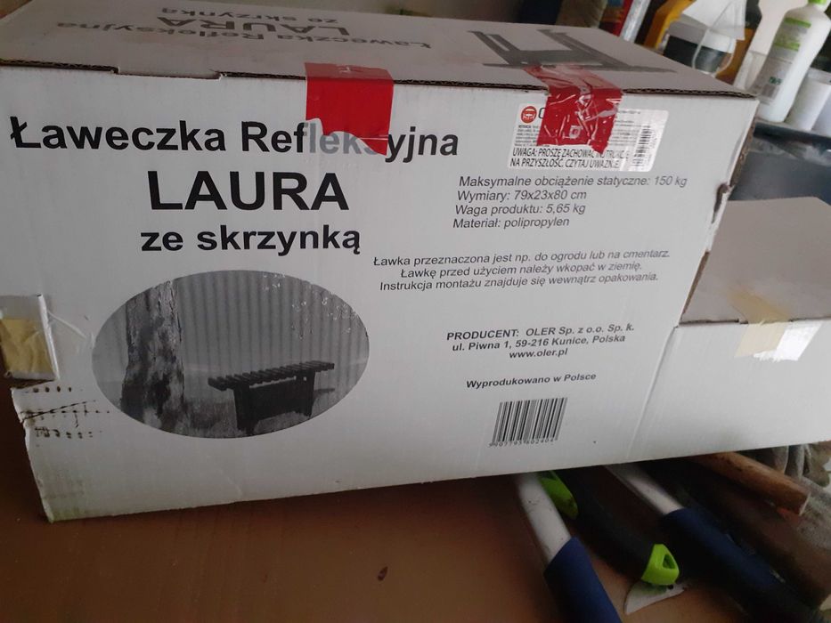 Ławeczka relaksacyjna .