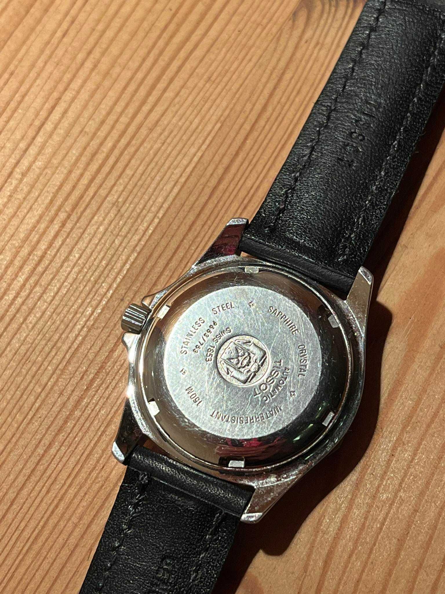 tissot 1853 swiss z pudełkiem i dokumentami