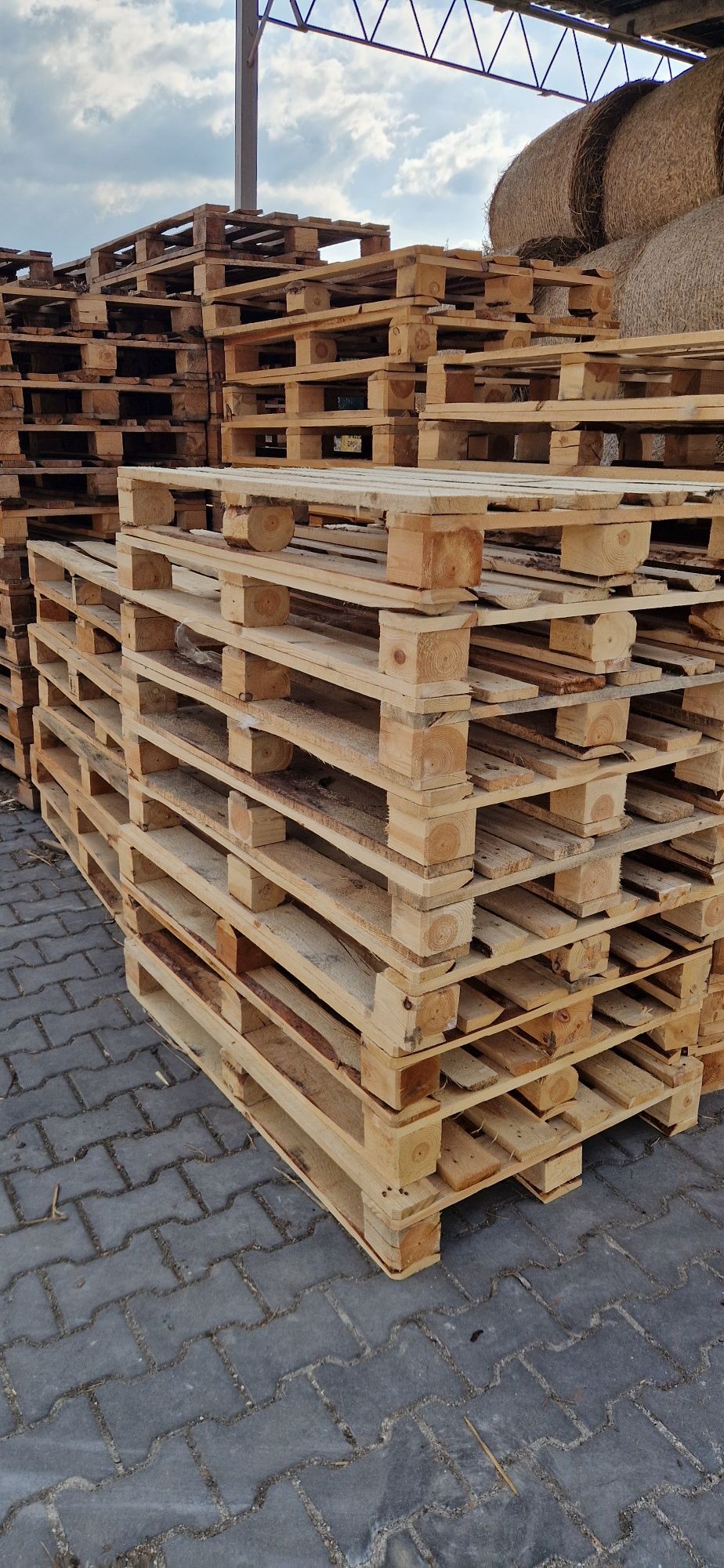 Palety 120×80 raz użyte