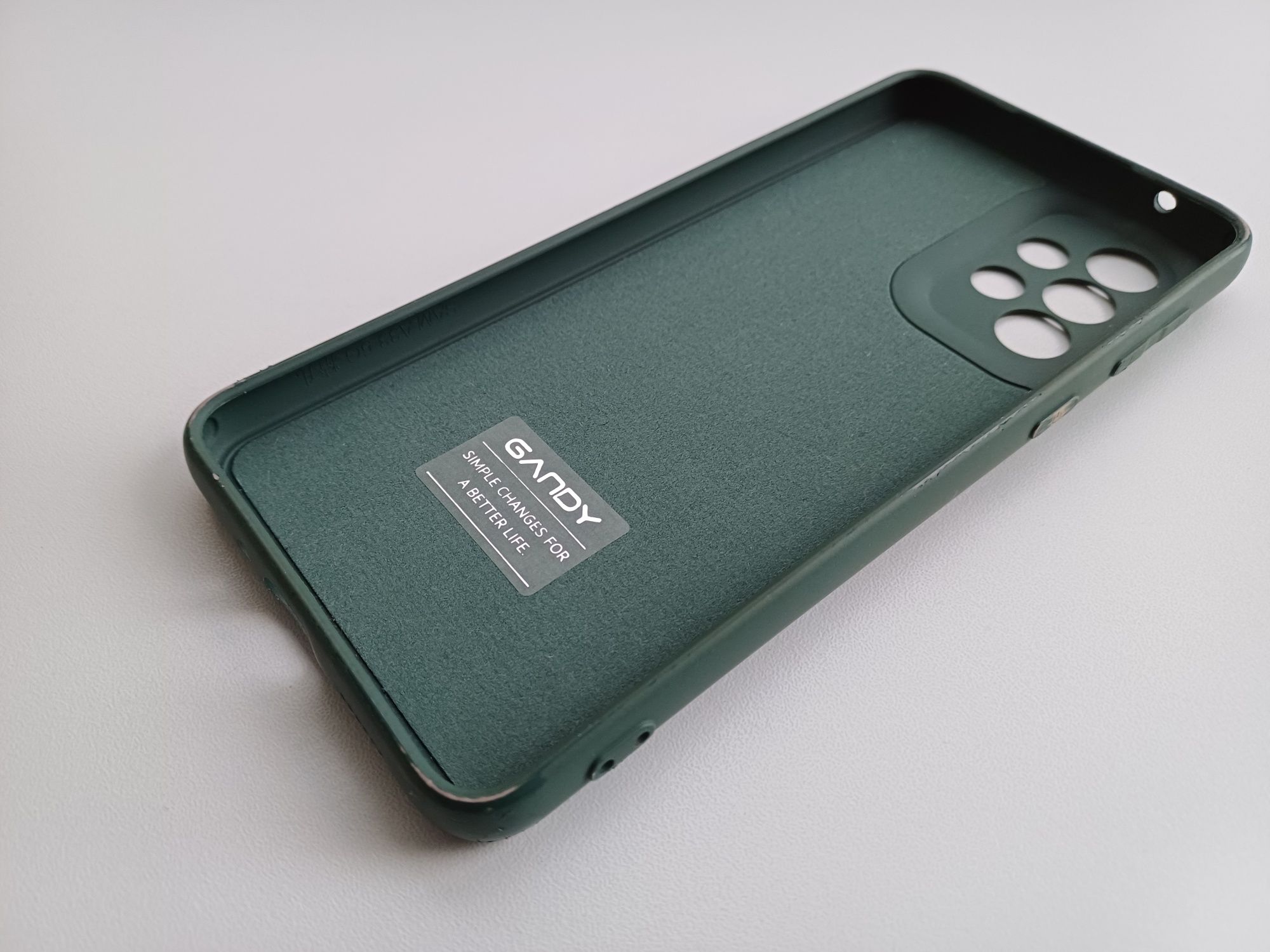Capa para telemóvel Samsung Galaxy A33, de cor verde
