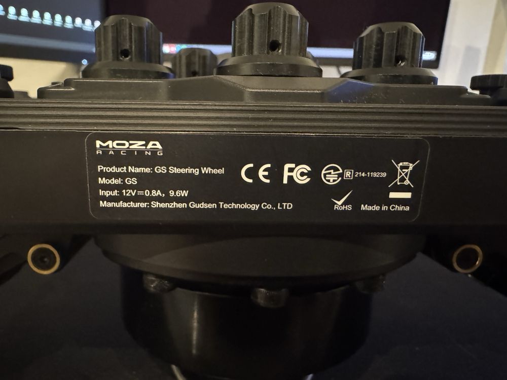 MOZA GS V2P GT Wheel para Simulador
