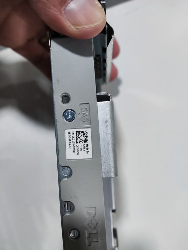 Servidor Dell Gaveta/Caddy/Gaveta discos SAS e SATA 2.5 e 3.5