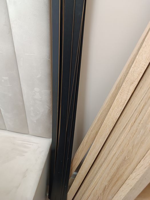 Lamele scienne 13 sztuk + listwy czarne