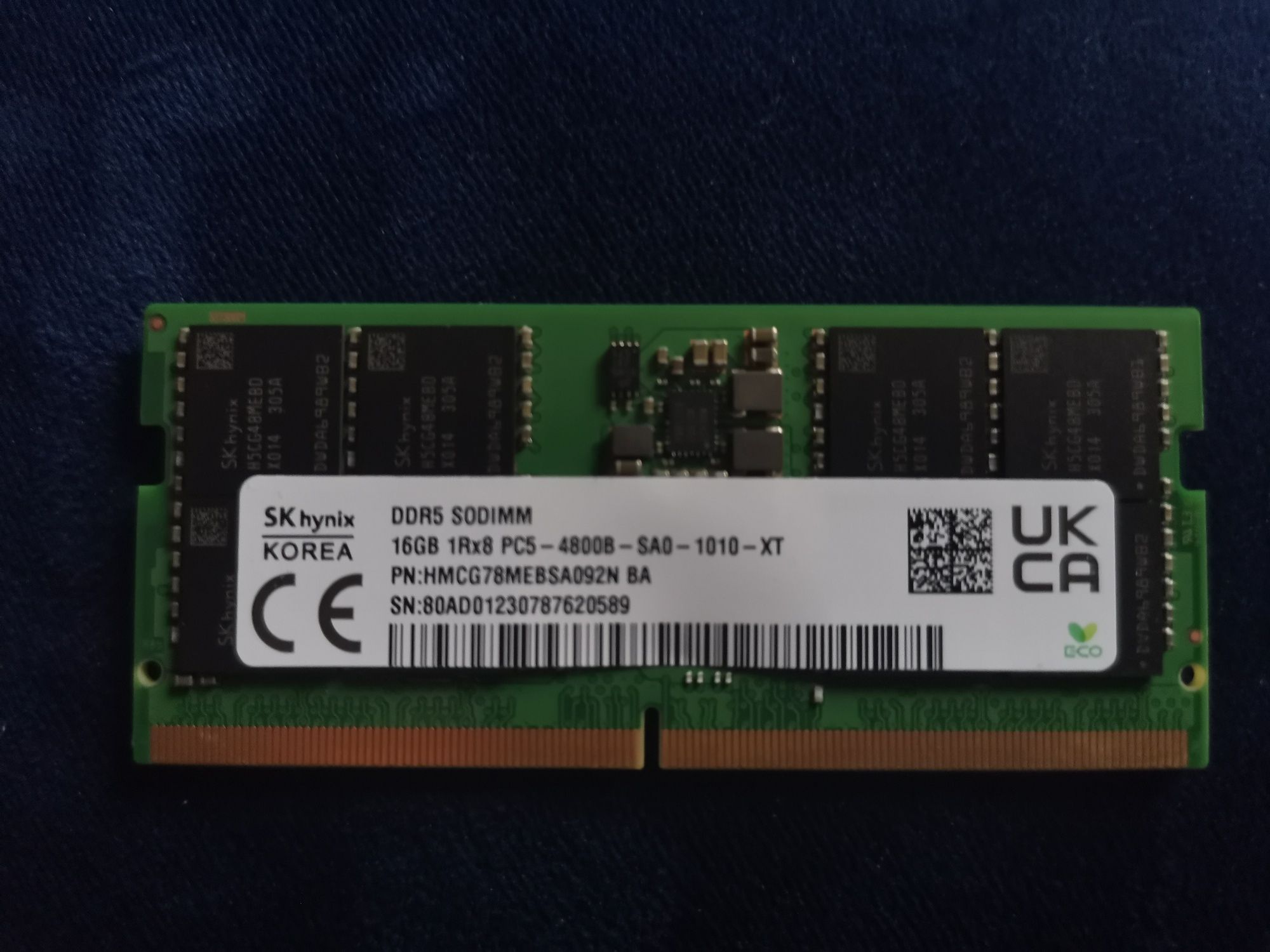 Ddr5 16gb hynix 4800mhz
