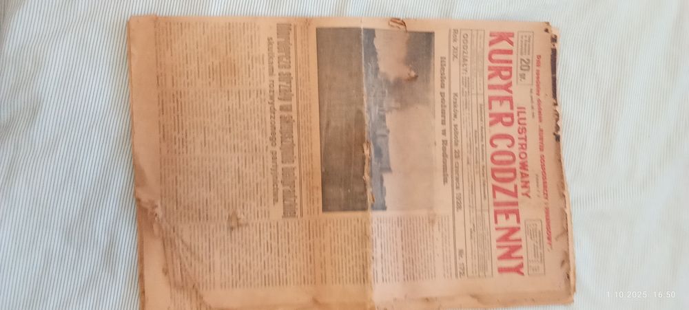 2 Gazety z 1928 roku