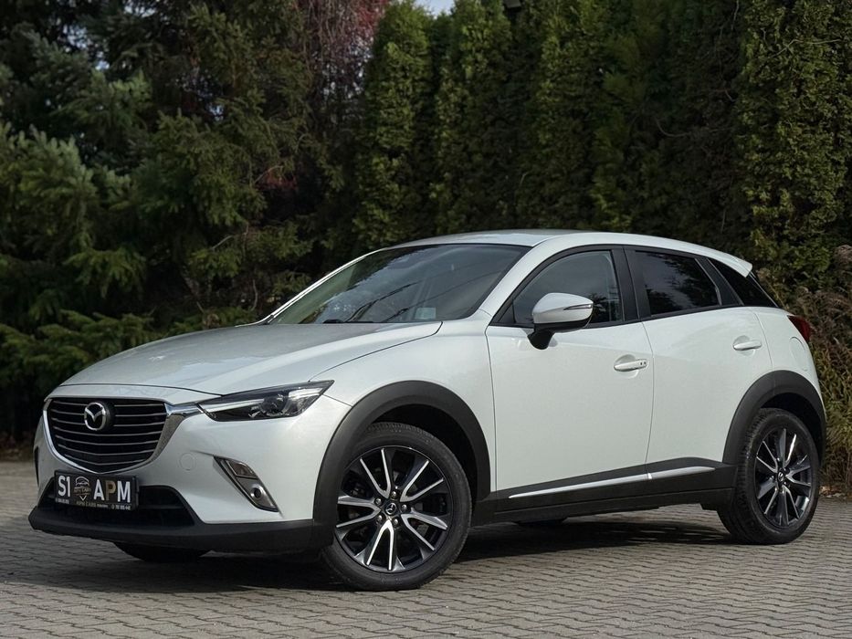 Mazda CX-3 Stan idealny! / Skórzana tapicerka / Światła LED / Nawigacja / 2x koła