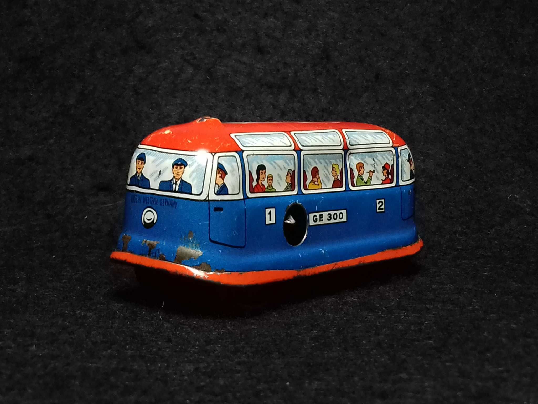 Tin Toy - Technofix Bus Hungary - Germany 1960´s