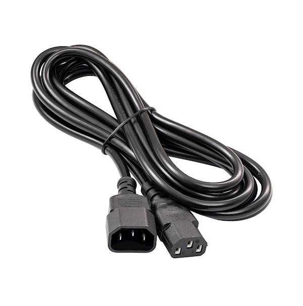 Kabel przedłużacz C13 C14 zasilający serwerowy 1,5m * Video-Play