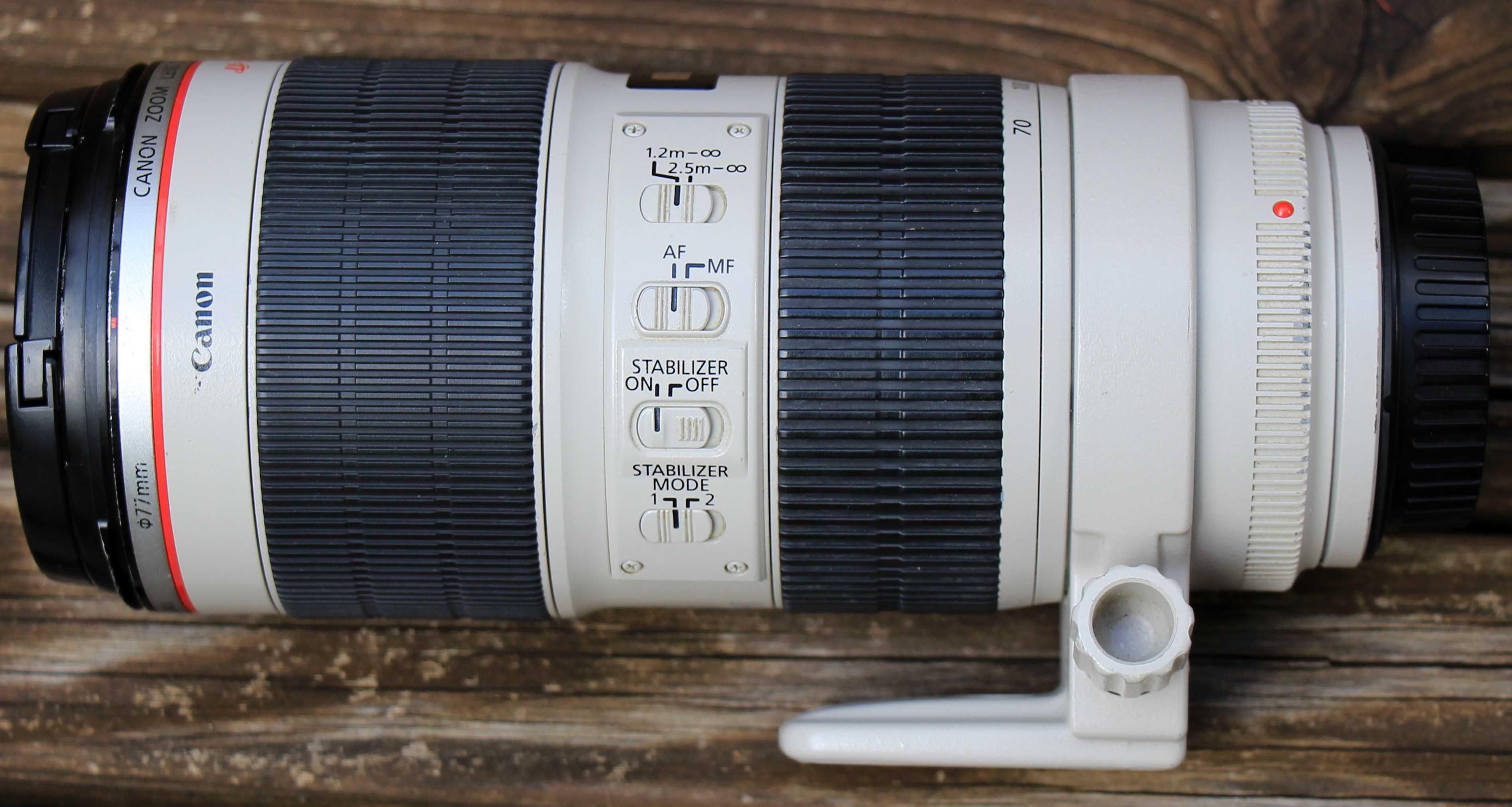 Canon EF 70-200mm f2.8 IS II