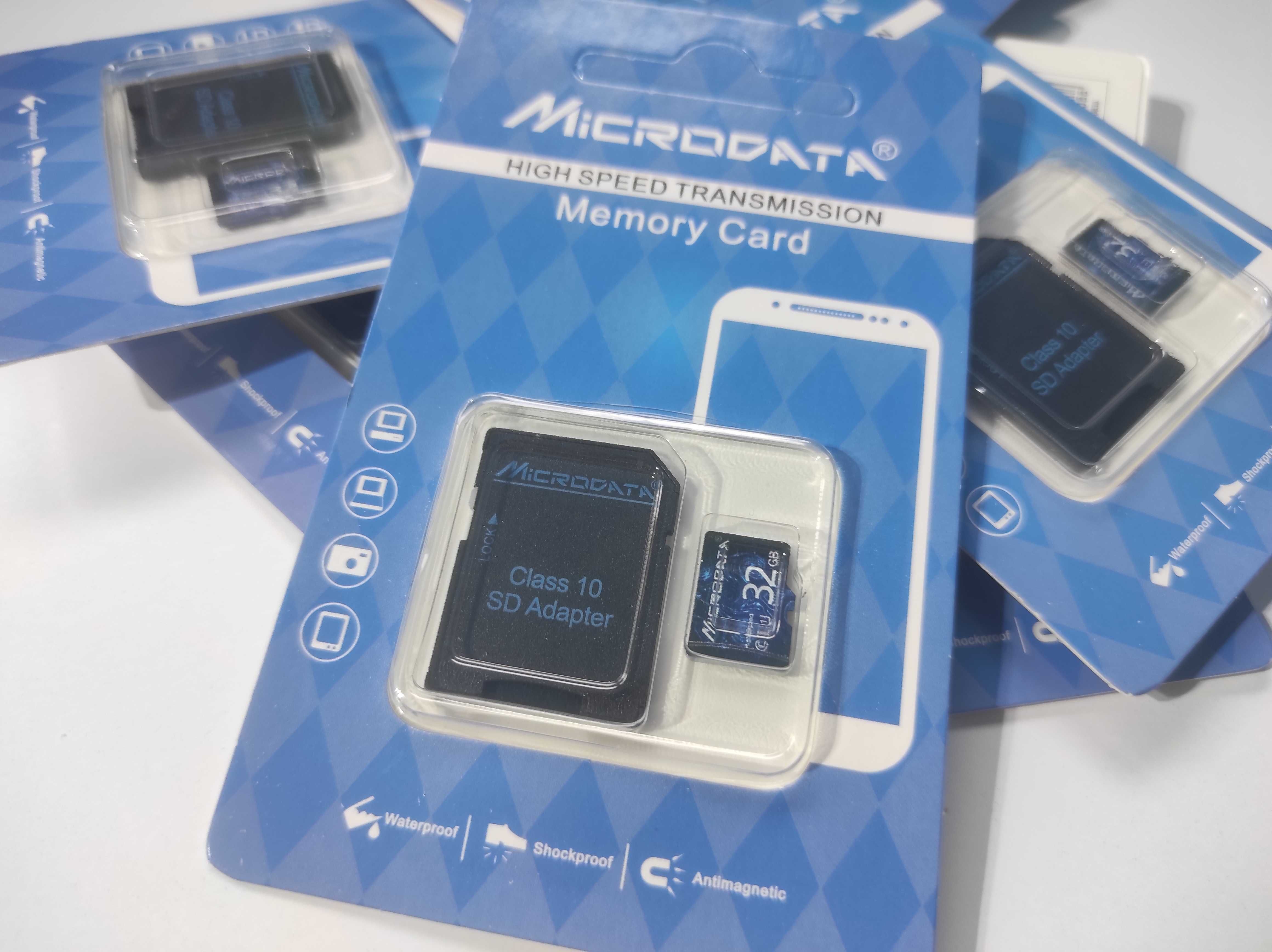 Micro CD microdata 32GB UHS 1 (U1) Zestaw 2szt.