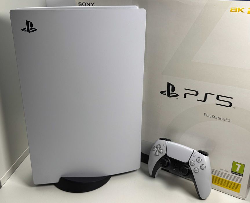 Konsola PlayStation 5 PS5 825GB z Padem Napędem Super Stan Gwarancja