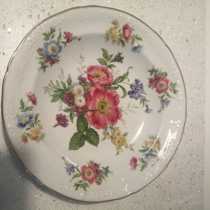 Prato porcelana limoges anos 60