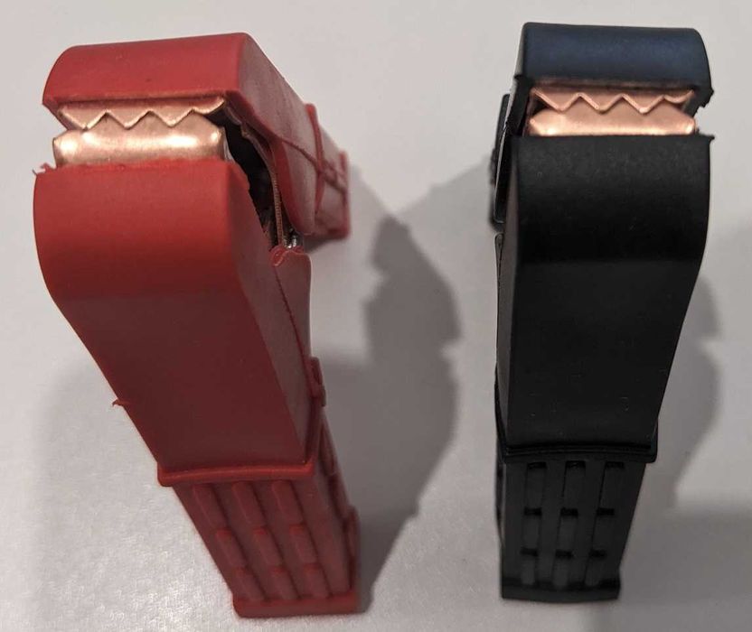 Крокодили для дротів затискачі акумуляторні 104 мм