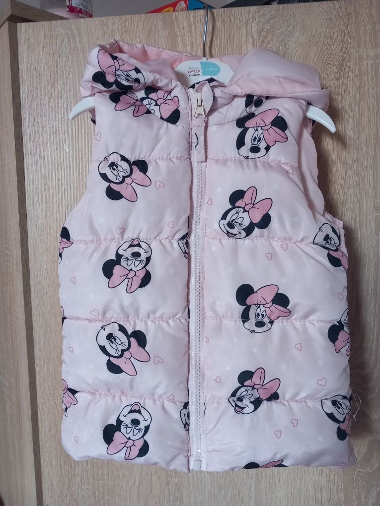 Kamizelka bezrękawnik dla dziewczynki Minnie r 80