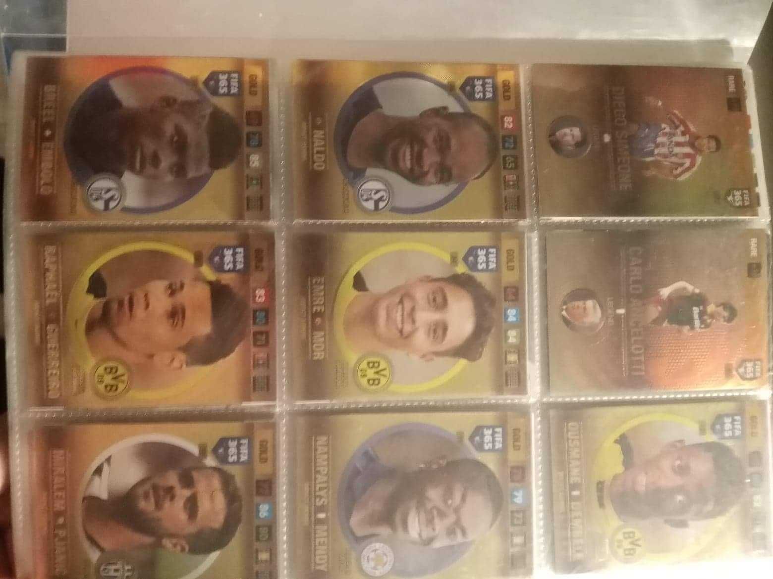Karty piłkarskie Fifa Panini 365-540 kart